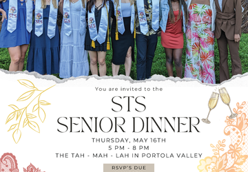photo of STS graduating seniors at the Senior Dinner